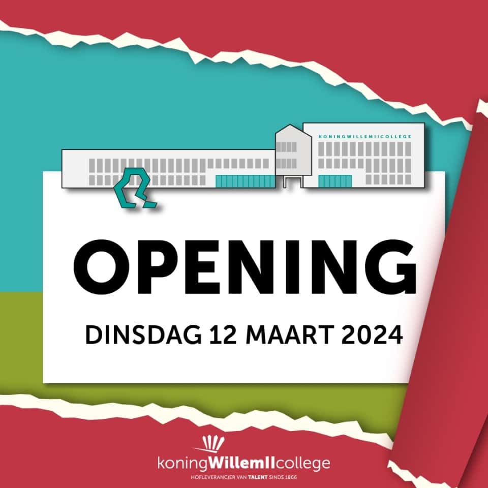 Opening nieuwbouw Willem 2 College